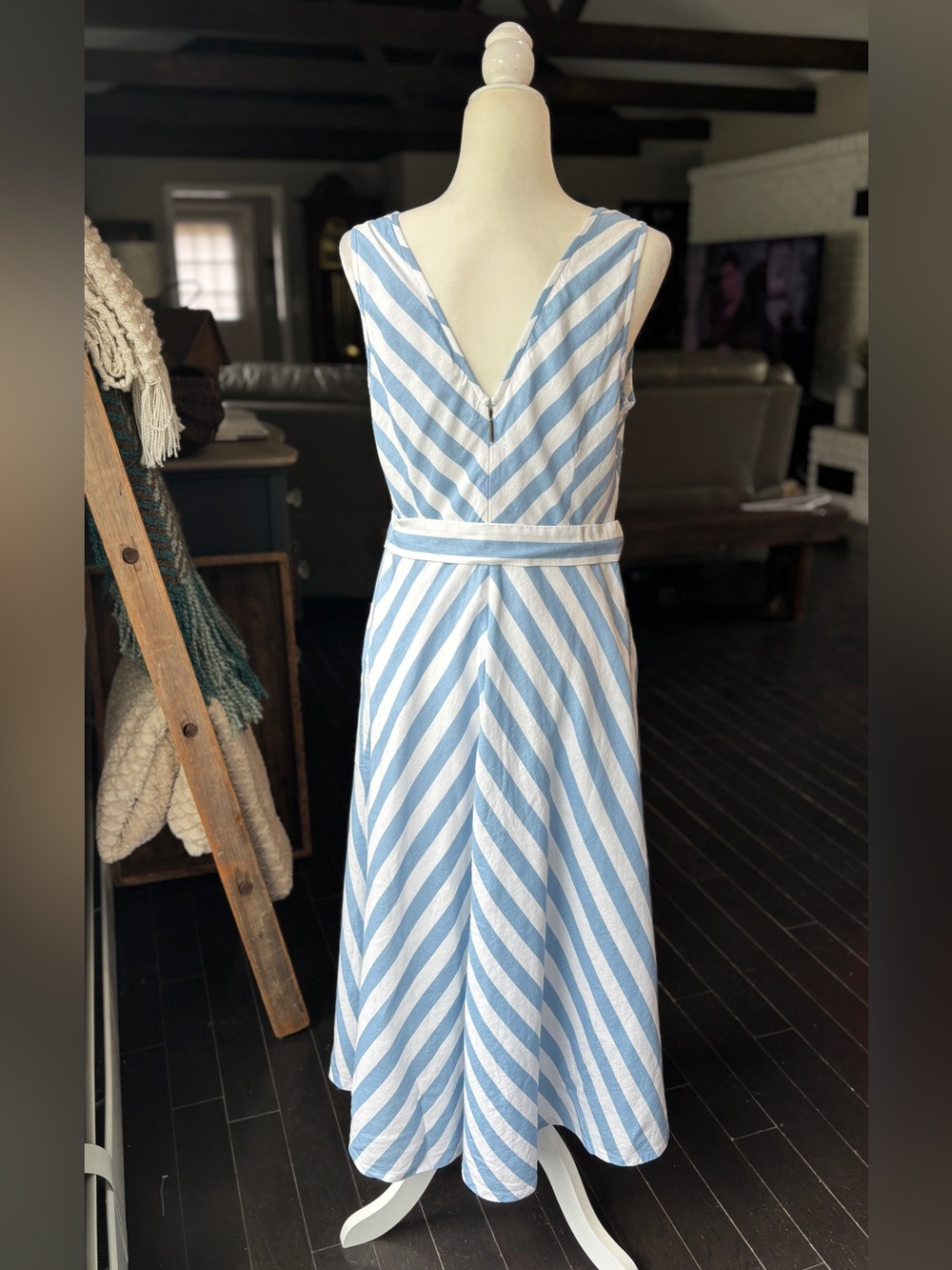 Kate Spade New York - Deck Stripe Midi Dress - Picture 14 of 17